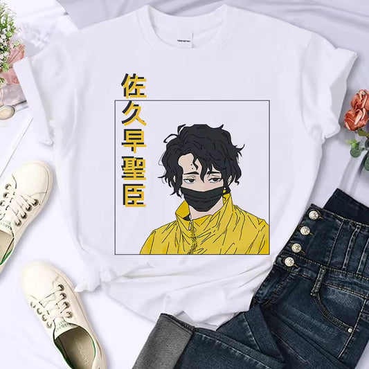 Japanese Anime Haikyuu T-shirt Women Top Harajuku Japan Style T Shirt Unisex Summer Clothes Y2k Short Sleeve Women's T-shirts